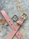 Prairie Breeze Belt  / Natural Oak Veg Tanned / Stiffness: Firm / Width: 1''