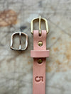 Prairie Breeze Belt  / Natural Oak Veg Tanned / Stiffness: Firm / Width: 1''