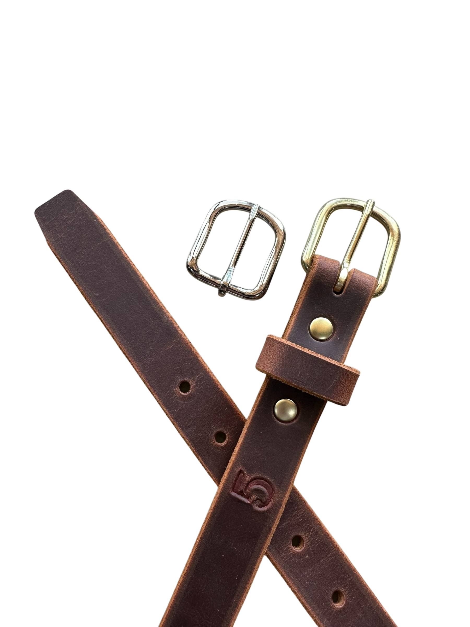 Prairie Breeze Belt  / Distressed Buff Brown / Stiffness: Medium Soft / Width: 1''