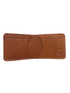 3 pocket bifold Coffee color no background