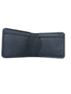 3 pocket bifold wallet black no background