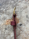Granger Belt / Mahogany Veg Tan / Stiffness: Firm / Width: 1.5''