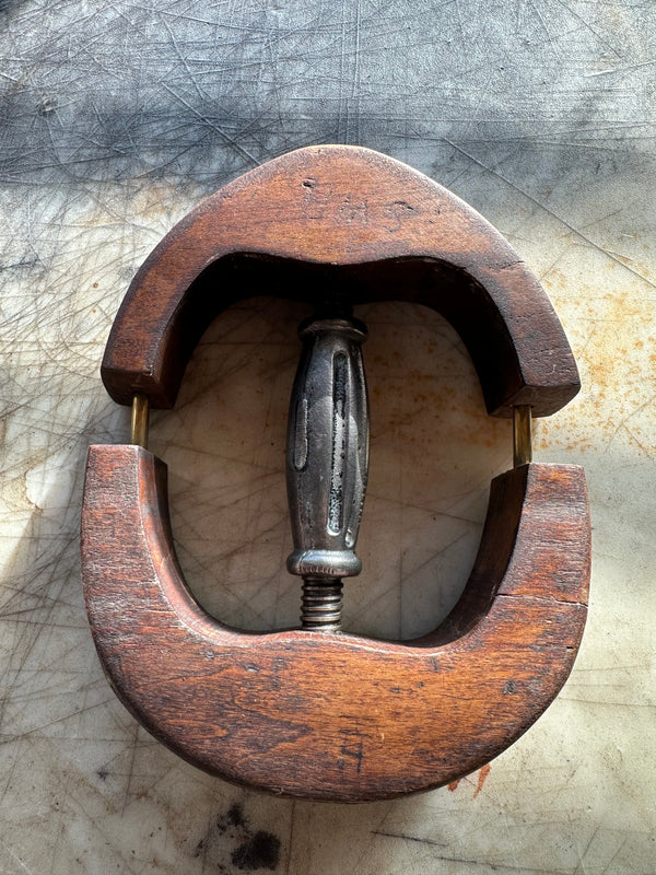 Antique hat stretcher front side