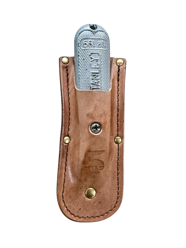 Stanley 199® Utility Blade Sheath (Knife not included) / Horween Horse Strip / Firmness: Hard