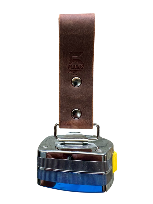 DIYer measuring tape holder with measuring tape no background