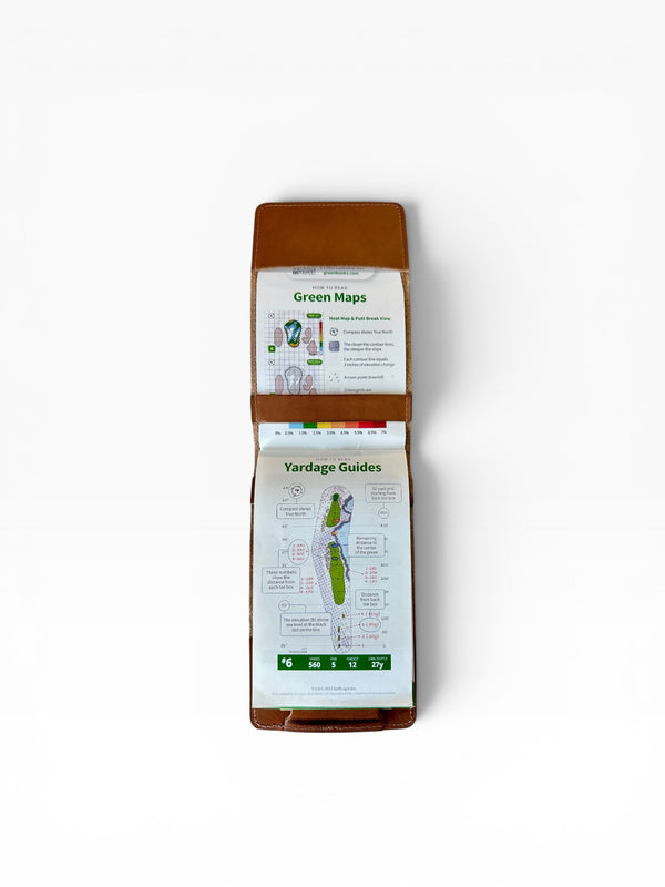 Golf Yardage Guide Cover