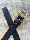 5 Miler Belt  / Matte Black / Stiffness: Medium Firm / Width: 1.5''