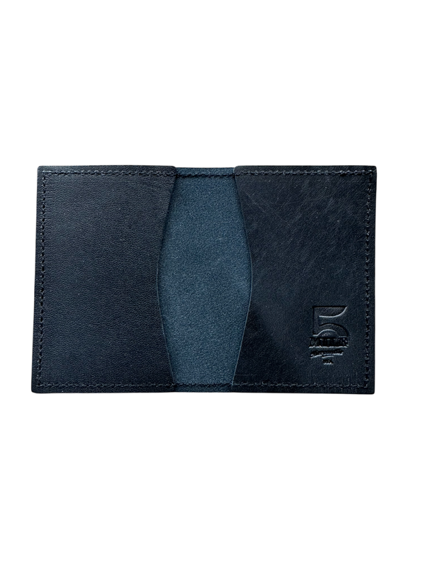 Folding card wallet black no background