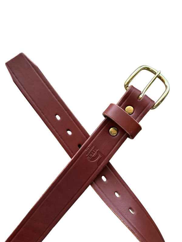 Granger Belt Brown Veg Tan no background