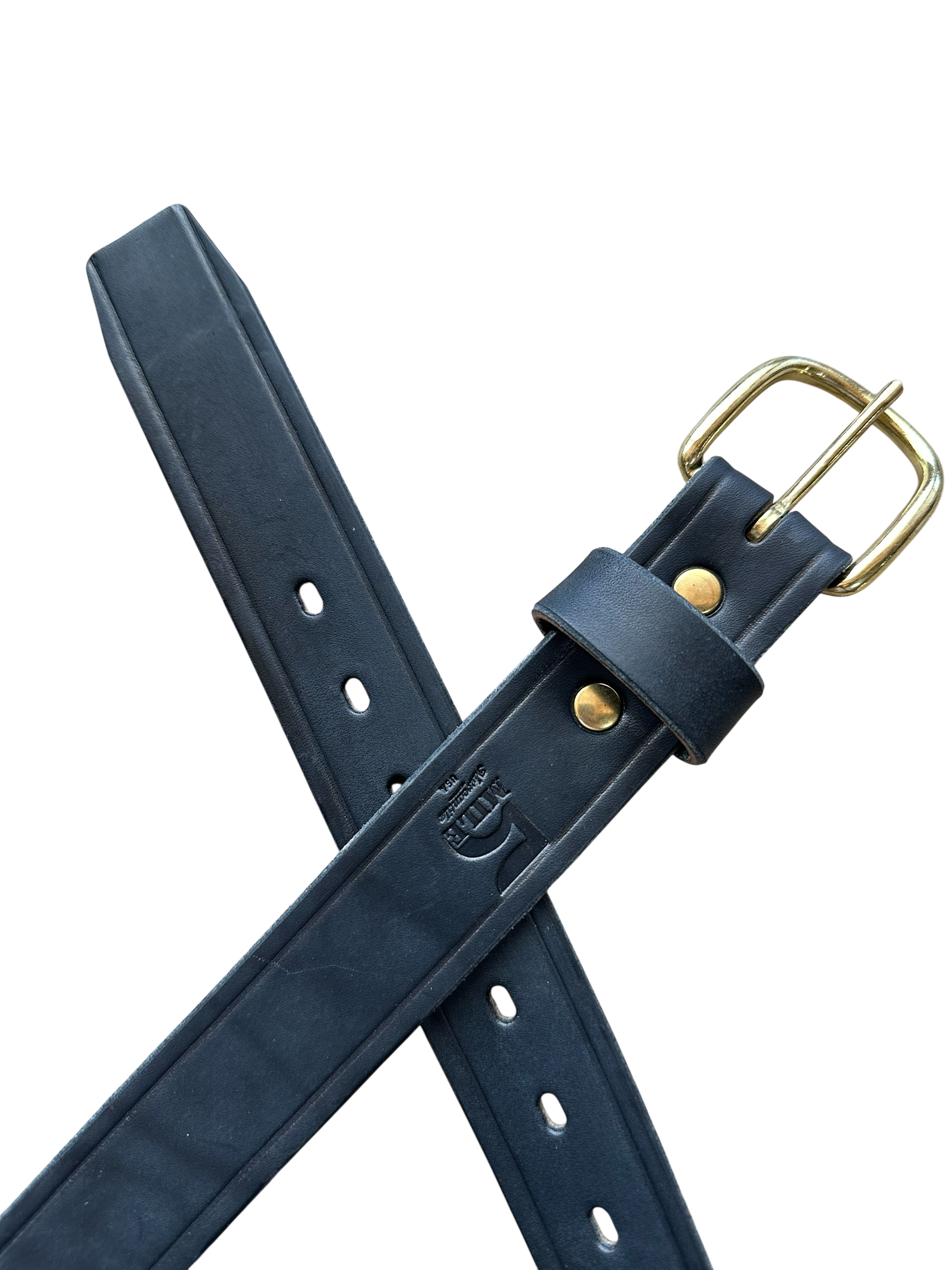 Granger Belt Matte Black No Back Ground
