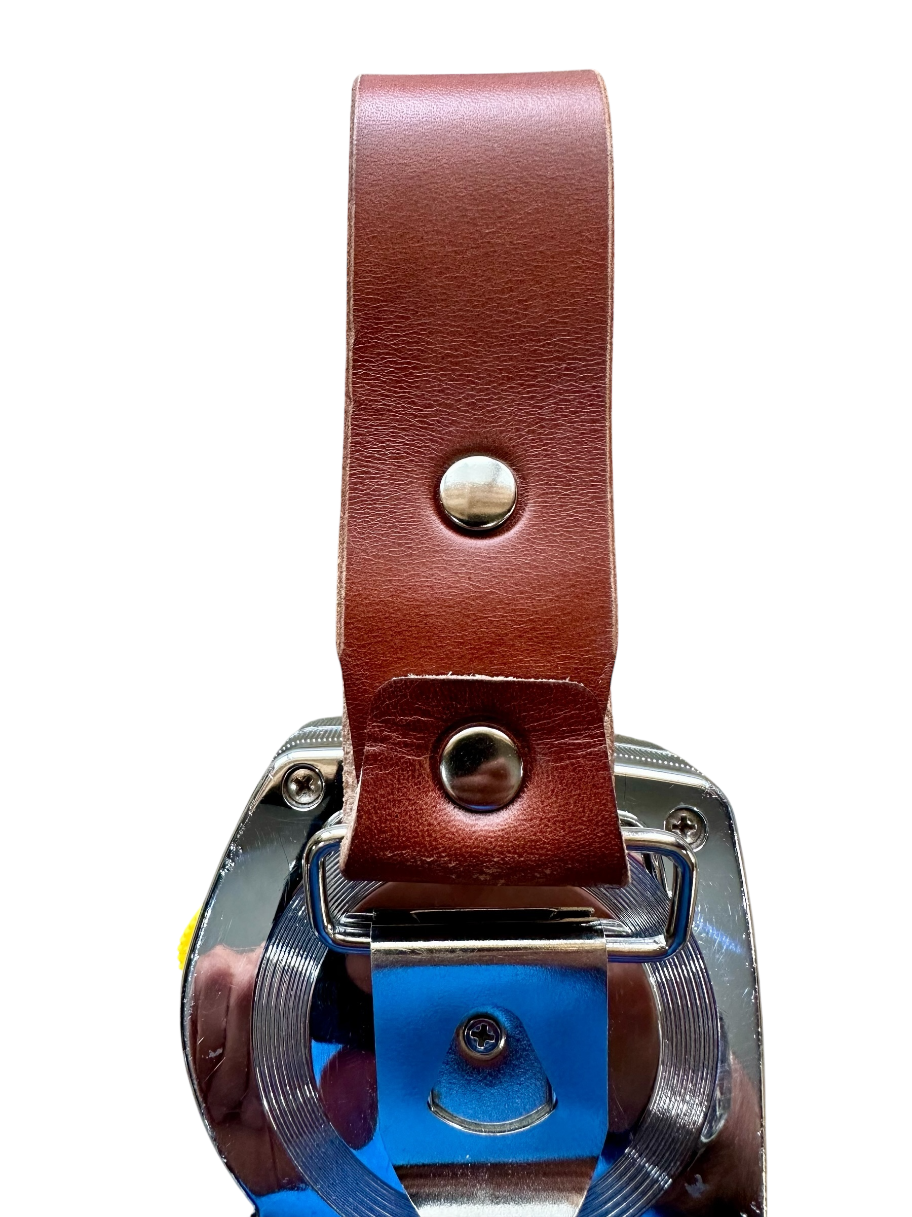 Journeyman measuring tape holder back no background