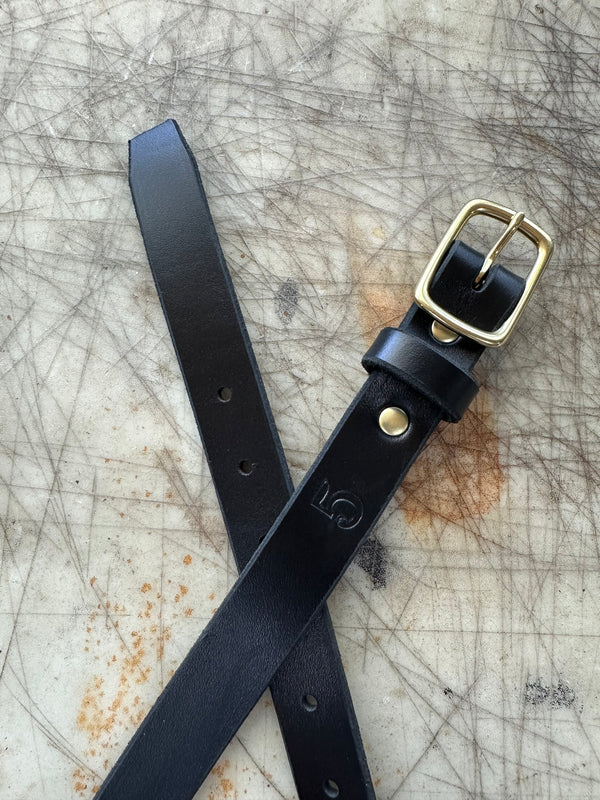 Prairie Breeze Belt Black Satin On the Cutting Table